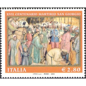 ITALIA - 2004 - 1700° del martirio di San Giorgio - 1 v.