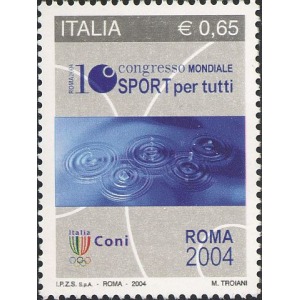 ITALIA - 2004 - 20° Congresso Mondiale dello Sport per Tutti - 1 v.