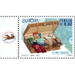 ITALIA - 2004 - Europa: Le vacanze - 2 v. con bandella