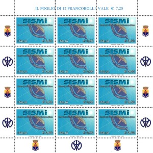 ITALIA - 2004 - Il SISMI - 1 MF da 12 v.