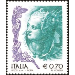 ITALIA - 2004 - La donna nell'arte 0,70 €- 1 v.