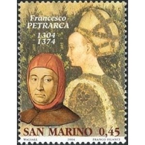 SAN MARINO - 2004 - Personaggi della letteratura - 3 MF da 20 v. con illustrazione
