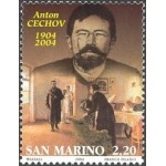 SAN MARINO - 2004 - Personaggi della letteratura - 3 MF da 20 v. con illustrazione