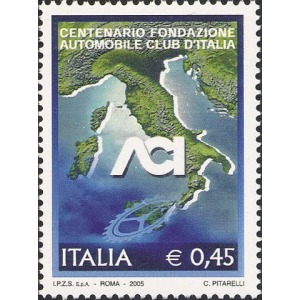 ITALIA - 2005 - 100° dell'ACI - 1 v.