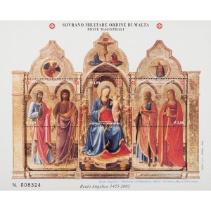 S.M.O.M. - 2005 - 500° della morte del Beato Angelico - 1 BF