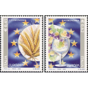 ITALIA - 2005 - Europa: Gastronomia - 2 v.