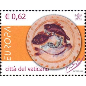 VATICANO - 2005 - Europa: Gastronomia - 2 v.