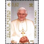 VATICANO - 2005 - Inizio del Pontificato di Papa Benedetto XVI - 3 v. da BF