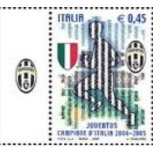 ITALIA - 2005 - Juventus campione d'Italia - 1 v. con bandella