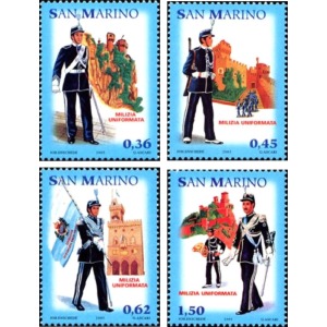 SAN MARINO - 2005 - La Milizia Uniformata Sammarinese - 4 v.