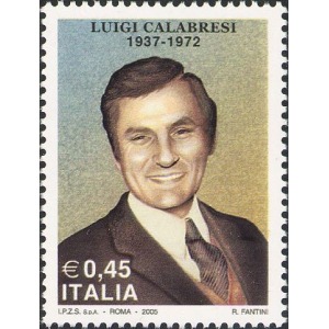 ITALIA - 2005 - Luigi Calabresi - 1 v.