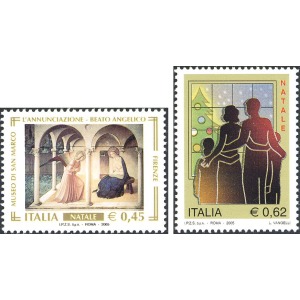 ITALIA - 2005 - Natale - 2 v.
