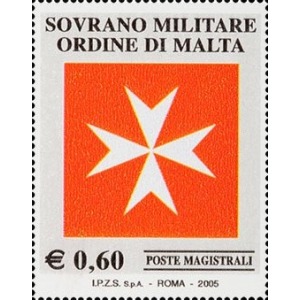 S.M.O.M. - 2005 - Posta Prioritaria: Croce Ottagona - 1 v.