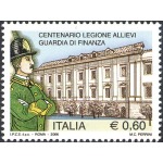 ITALIA - 2006 - 100° Comando Generale della Guardia di Finanza - 2 v .