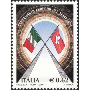 ITALIA - 2006 - 100° del traforo del Sempione - 1 v.