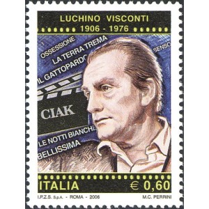 ITALIA - 2006 - 100° della nascita di Luchino Visconti - 1 v.