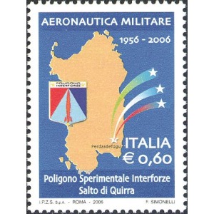 ITALIA - 2006 - 50° del Poligono Sperimentale Salto di Quirra - 1 v .