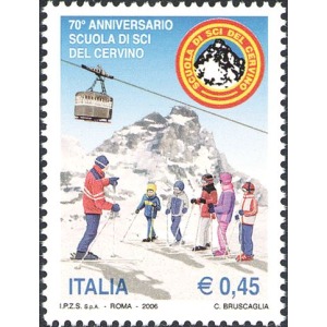 ITALIA - 2006 - 70° della scuola di sci del Cervino - 1 v.