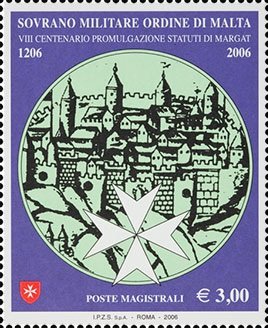 2006 800° degli Statuti di Margat 1 v. S.M.O.M. SMOM S.M.O.M. - 2006 - 800° degli Statuti di Margat - 1 v.