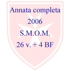 S.M.O.M. - 2006 - Annata completa - 26 v. + 4 BF