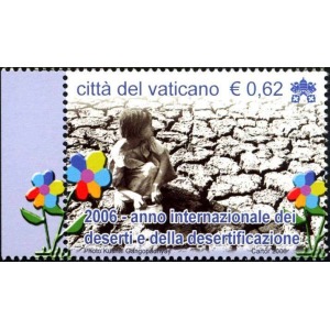 VATICANO - 2006 - Anno internazionale dei deserti e della desertificazione - 2 v.