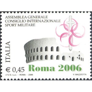 ITALIA - 2006 - Assemblea del Consiglio Internazionale Sport Militari - 1 v.