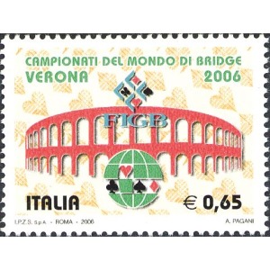 ITALIA - 2006 - Campionato mondiale di Bridge - 1 v.