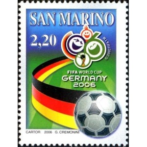 SAN MARINO - 2006 - Campionato mondiale di calcio Germania 2006 - 1 v.