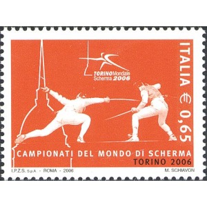 ITALIA - 2006 - Campionato mondiale di scherma - 1 v.