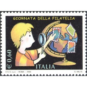 ITALIA - 2006 - Giornata della filatelia XX serie - 1 v.