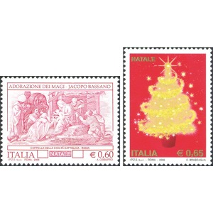 ITALIA - 2006 - Natale - 2 v.