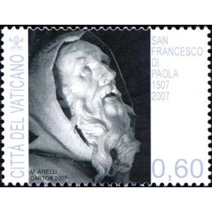 VATICANO - 2007 - 500° della morte di San Francesco di Paola - 2 v.