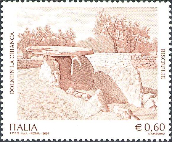 2007 Dolmen la Chianca 1 v. Italia ITALIA - 2007 - Dolmen la Chianca - 1 v.