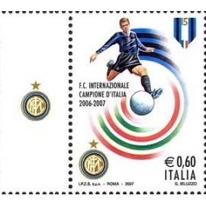 ITALIA - 2007 - Inter campione d'Italia - 1 v. con bandella