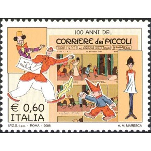 ITALIA - 2008 - 100° del Corriere dei Piccoli - 1 v.