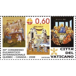 VATICANO - 2008 - 49° Congresso Eucaristico Internazionale a Québec City - 2 v.