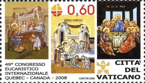 2008 49° Congresso Eucaristico Internazionale a Quebec City 2 v. Vaticano 1 VATICANO - 2008 - 49° Congresso Eucaristico Internazionale a Québec City - 2 v.