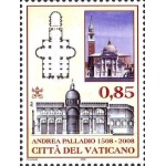 VATICANO - 2008 - 500° della nascita di Andrea Palladio - 2 v.