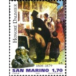 SAN MARINO - 2008 - Artisti - 4 v. con codice a barre