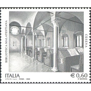 ITALIA - 2008 - Biblioteca Malatestiana, Caserta - 1 v.