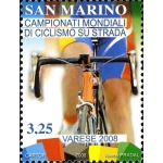 SAN MARINO - 2008 - Campionati mondiali di ciclismo su strada, Varese - 2 v. con codice a barre