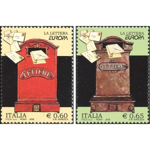 ITALIA - 2008 - Europa: La lettera - 2 v.