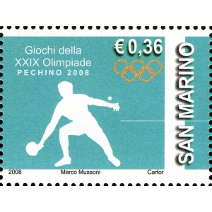 SAN MARINO - 2008 - Olimpiadi di Pechino 2008 - 2 v.