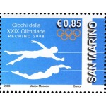 SAN MARINO - 2008 - Olimpiadi di Pechino 2008 - 2 v.