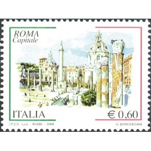 ITALIA - 2008 - Roma Capitale II serie - 1 v.