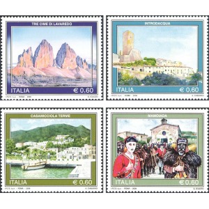 ITALIA - 2008 - Turismo XXXV serie - 4 v.