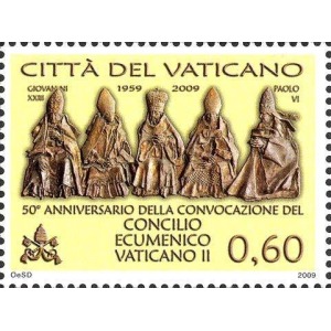 VATICANO - 2009 - 50° della convocazione del Concilio Vaticano II - 1 v.