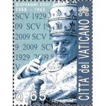 VATICANO - 2009 - 80° della fondazione dello Stato della Città del Vaticano - 7 v.