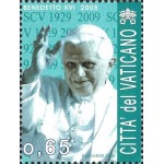 VATICANO - 2009 - 80° della fondazione dello Stato della Città del Vaticano - 7 v.