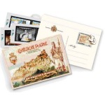 SAN MARINO - 2009 - Anno europeo della creatività e innovazione - 3 BF con folder/cartolina postale e accessori